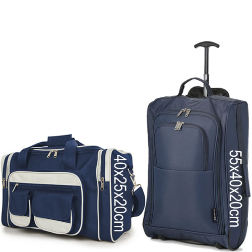 Ryanmax Set 55x40x20cm & 40x25x20cm Navy